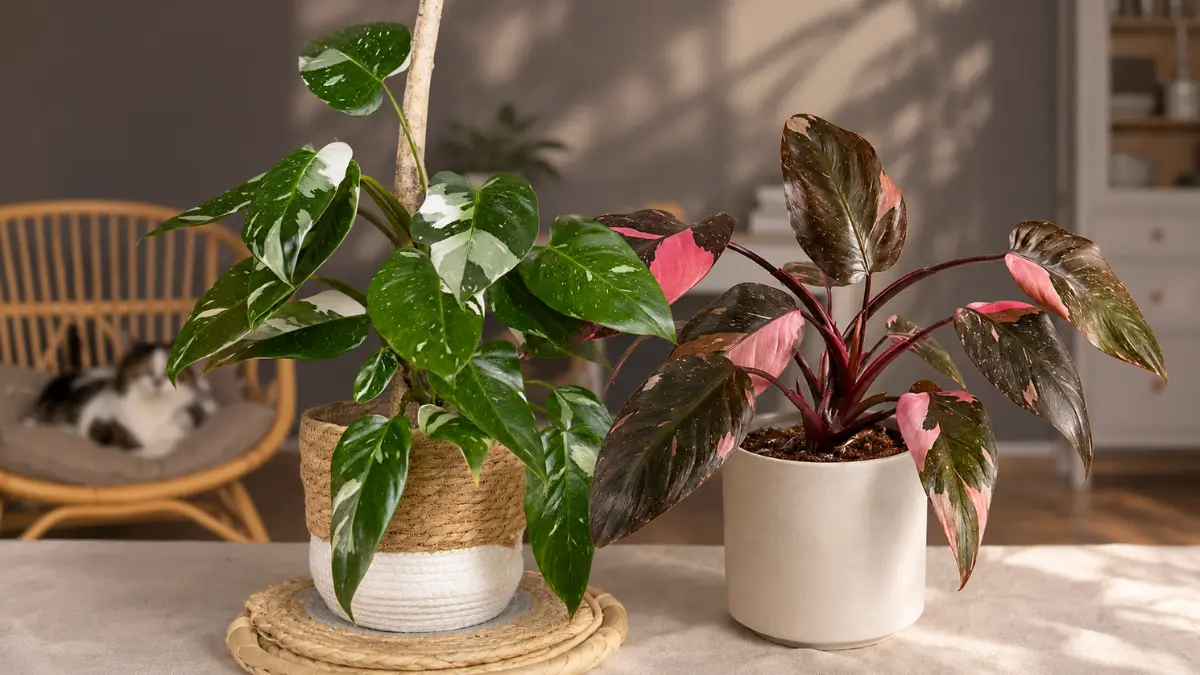 pink-princess-vs-white-princess-philodendron