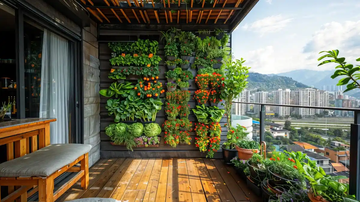 Vertical Gardening Ideas for Small Balconies and Terraces